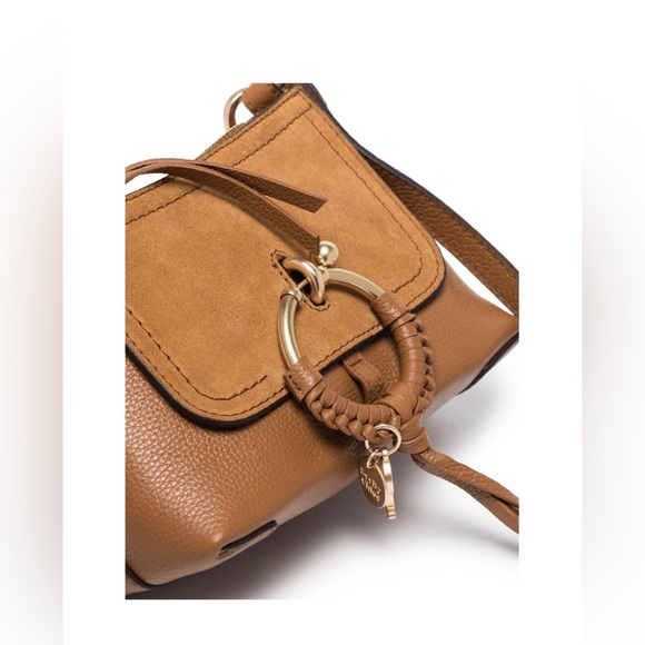 SEE BY CHLOÉ Joana leather crossbody NEW brown - Picture 5 of 7